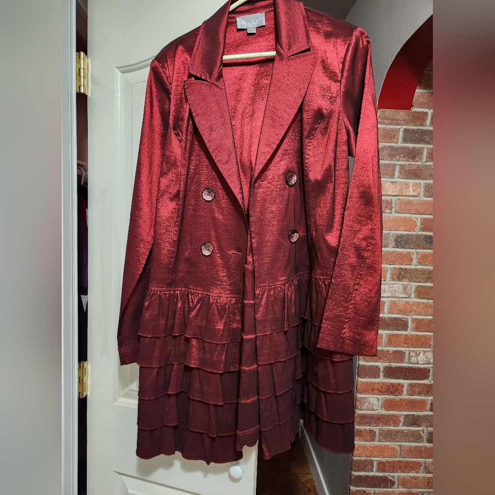 Bellissima stylish size 12 burgundy